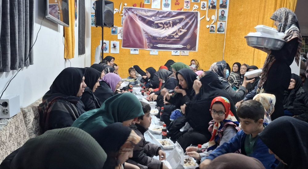 جزء خوانی روزانه و مراسم وفات حضرت خدیجه س (2)