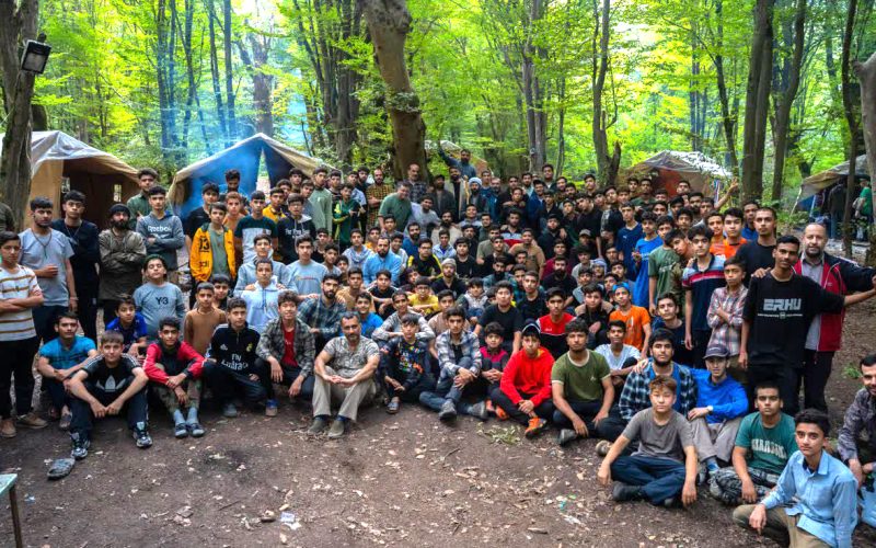 اردوی تربیتی فانوس جنگل _ به همت قرارگاه تحول اجتماعی و با حضور نوجوانان منتخب مجموعه_ شهریور ۱۴۰۴