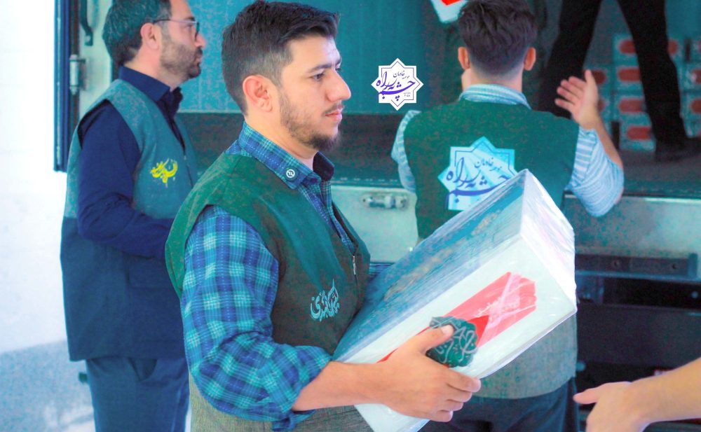 توزیع دو تن گوشت گرم گوسفندی_ عید قربان ۱۴۰۴ (7)