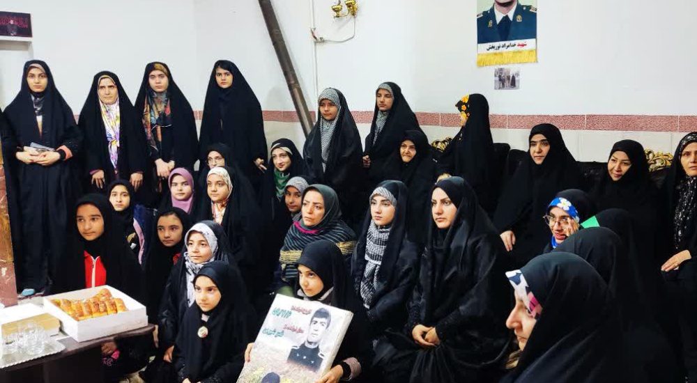 دیدار با خانواده شهید خدامراد نوربخش بهمن 1403 شهید